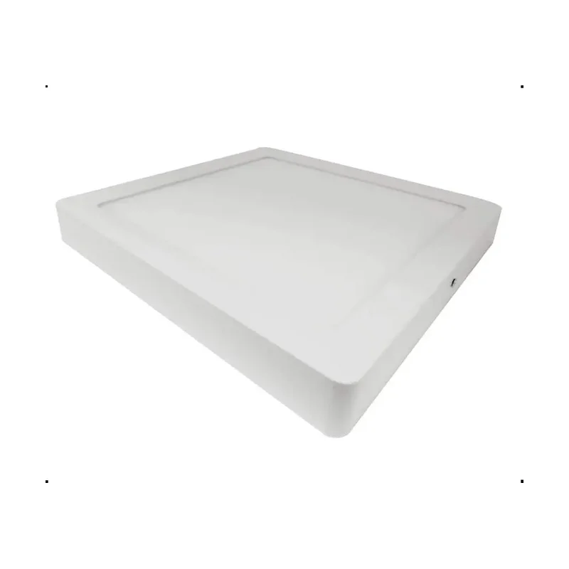 Plafon Quadrado Sobrepor 12W 3000K Branco Foxlux
