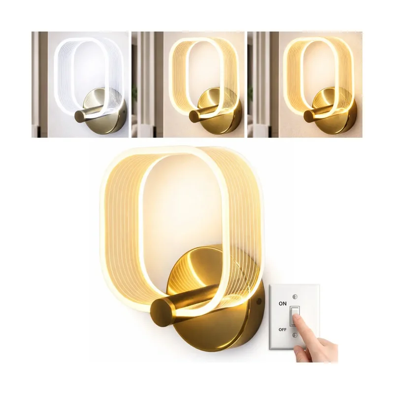 Arandela Petala LED 8W 3CORES IP20 Embuled