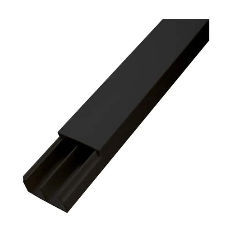 Canaleta Sistx 22 x 10 x 2 Preta com Divisoria Schneider