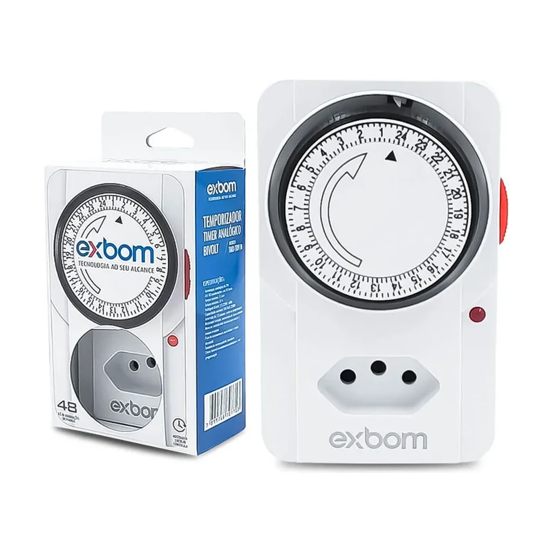 Timer Exbom TB91M Analogico Bivolt