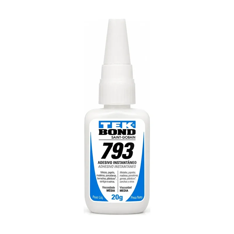 Cola Adesivo Instantaneo 793 20G Tekbond