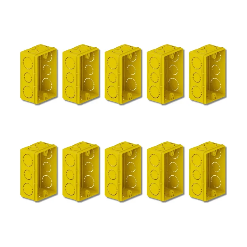 Caixa 4 x 2 Amarela Tigreflex
