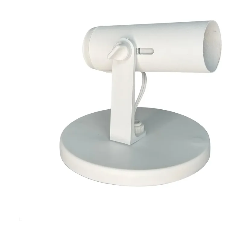 Spot Comum Liso 1 Lâmpada Branco OPL