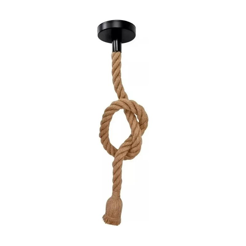 Pendente Corda Retro 1 Lâmpada