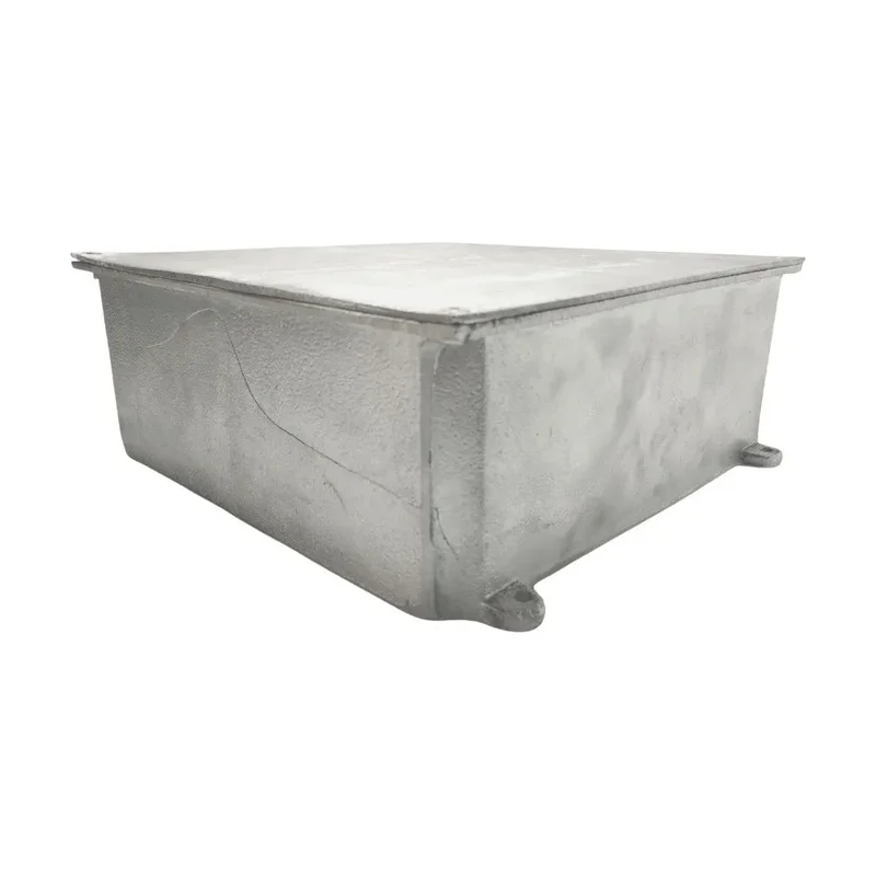 Caixa de Passagem de Piso Metal 20x20