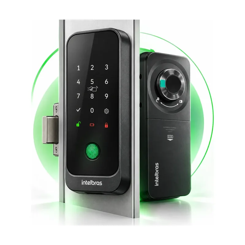 Fechadura Inteligente Elétrica Digital Biometrica BHBB75745