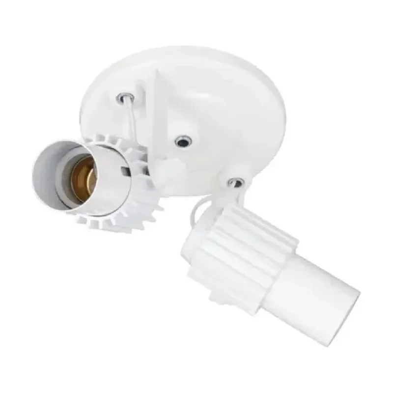 Spot Comum Liso 2 Lâmpada Branco OPL