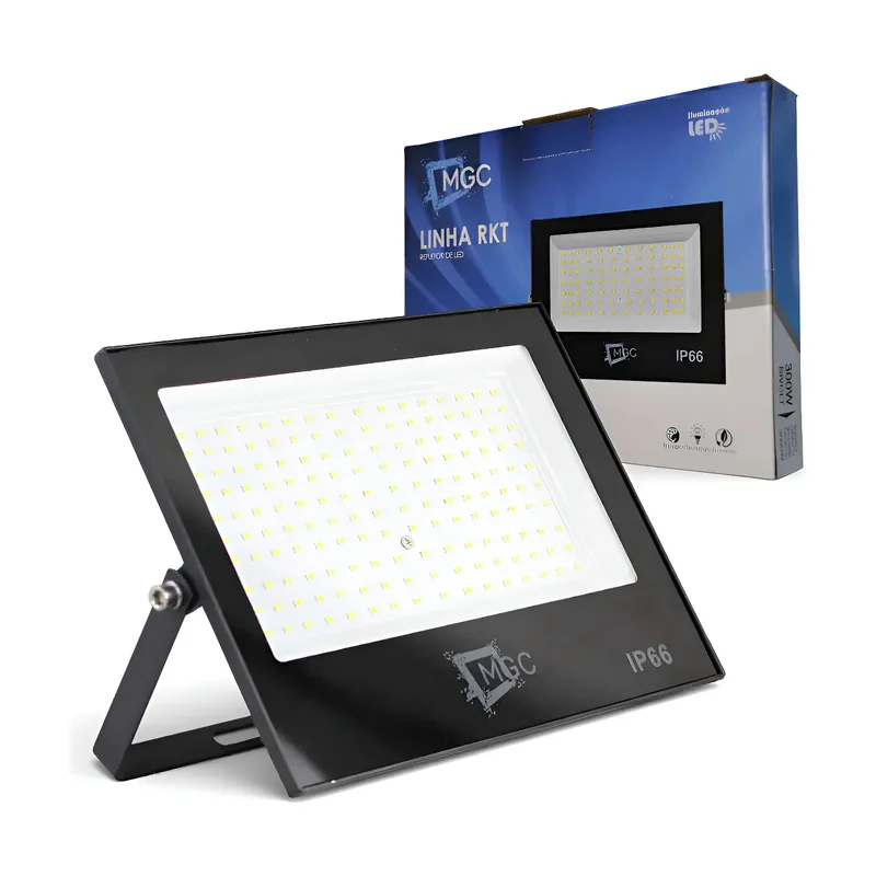 Refletor TR LED 300W 6500K PRETO-DER/02 PRETO-7897079025347