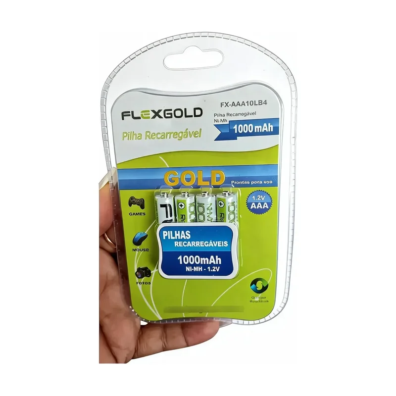 Pilha AA C/4UN Flexigold