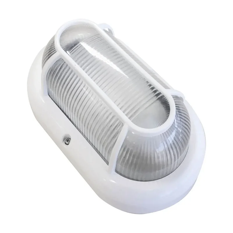 Tartaruga Clean PP Lente PC 1XE27 IP44 40W Bivolt Branca