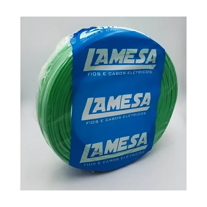 Cabo Flexível Lameflam 1 x 1,50 MM2 Verde Amarelo