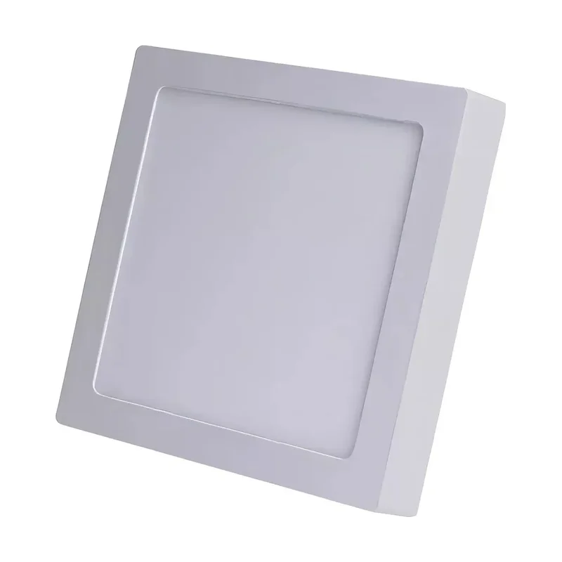 Plafon Quadrado Sobrepor 12W 6500K Branco Foxlux