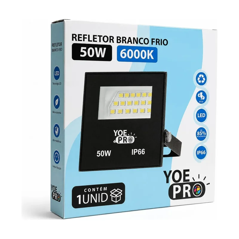 Refletor LED 50W YOE 3000K