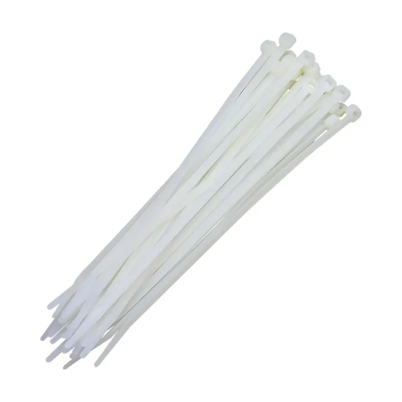 Abraçadeiras de Nylon 4,8x300 SQ-4391 C/100 Branco 4,8*300