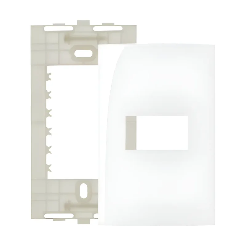 Sleek - Placa + SUP 4x2 - 1 Posto Horizontal - Margirius {25}