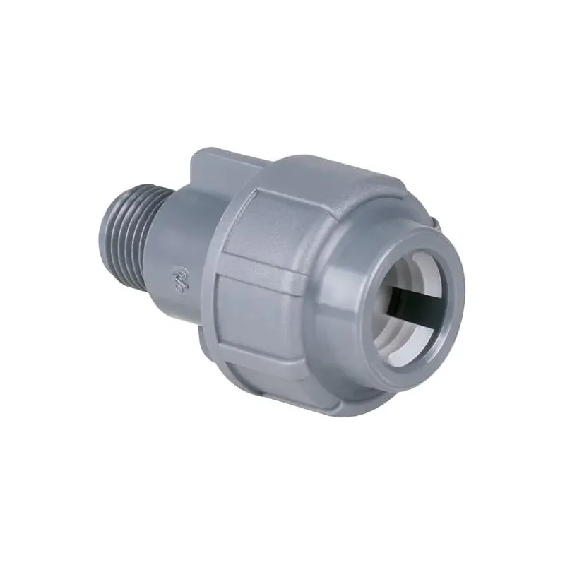 Luva PVC Cinza 1/2 Hidrossol com Rosca