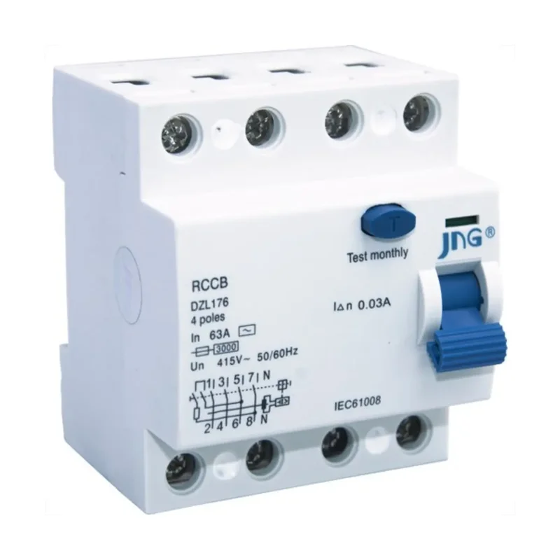 Dispositivo DR Tetrapolar 63A 30MA JNG