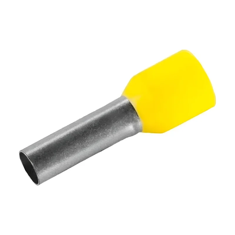 Terminal Tubinho Ilhos 6,0 mm Amarelo - Lukma