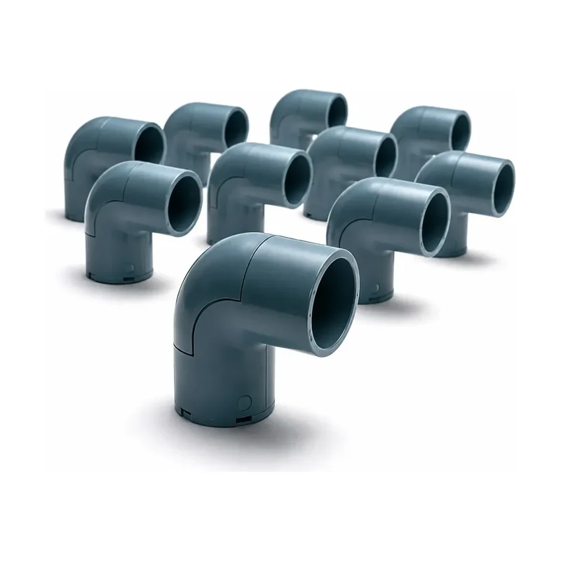 Cotovelo com Janela PVC 3/4" Cinza Hidrossol
