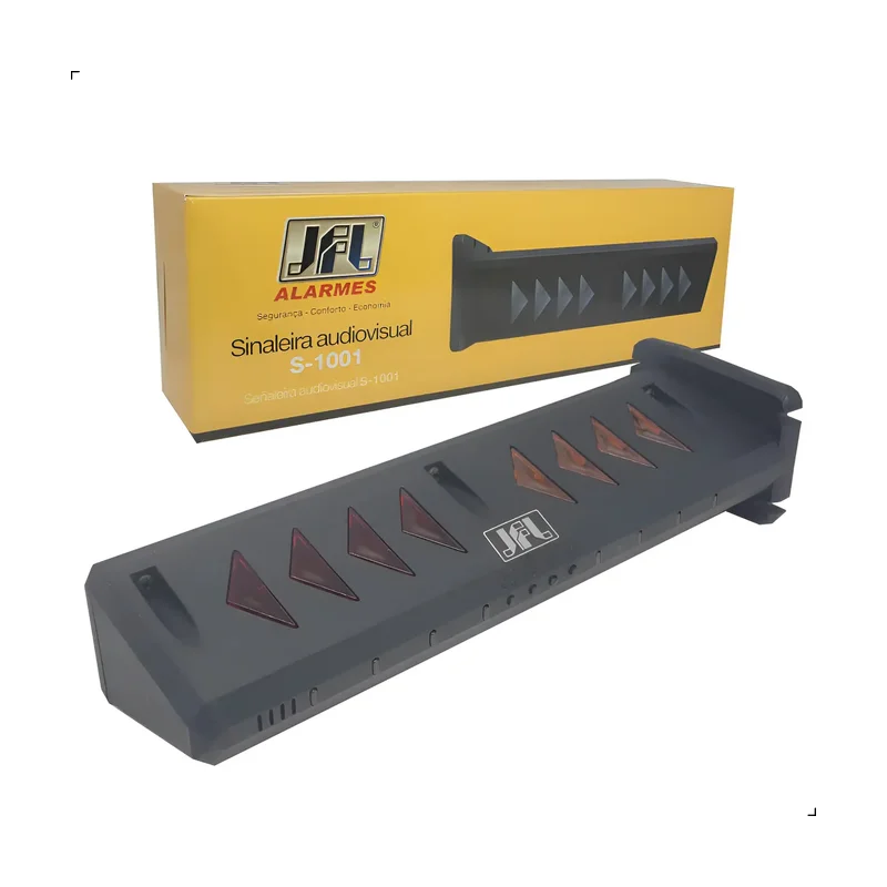 Sinalizador Garagem LED Bivolt Preto