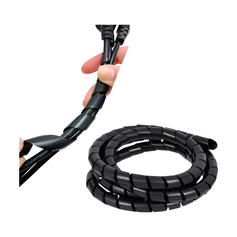 Organizador de FIO Espiral 10M Preto 3/8" - Thermo Perfil