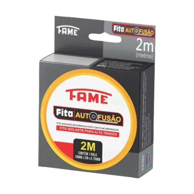 Fita Isolante Autofusao Branca 2M Atopy