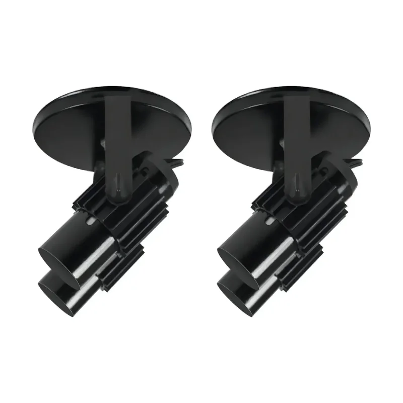 Spot Comum 2 Lâmpadas Preto Aletado OPL