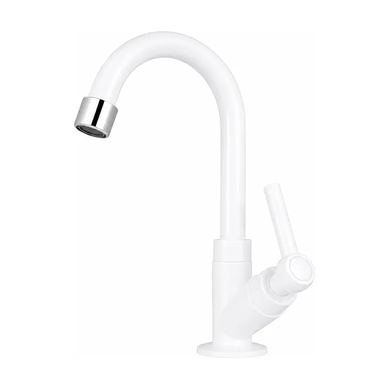 Torneira Lavatorio Luxo Side White 1 4 V