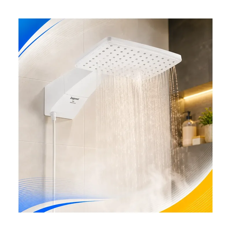 Ducha Polo Eletrônica 7700W 220V Branca Cx.pr - U