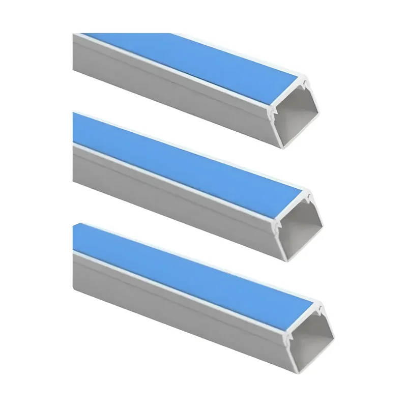 Canaleta Sist-x 10 x 10 Adesivo Alumb Preta