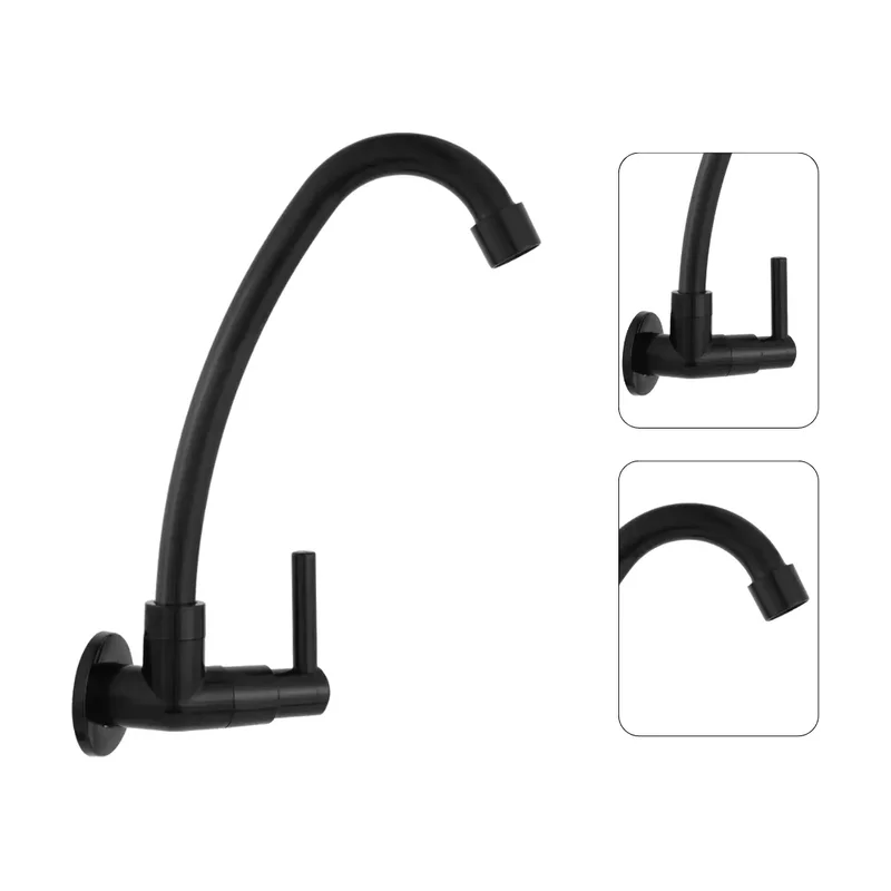Bica Parede Color Preta C-68 1156768 Roady