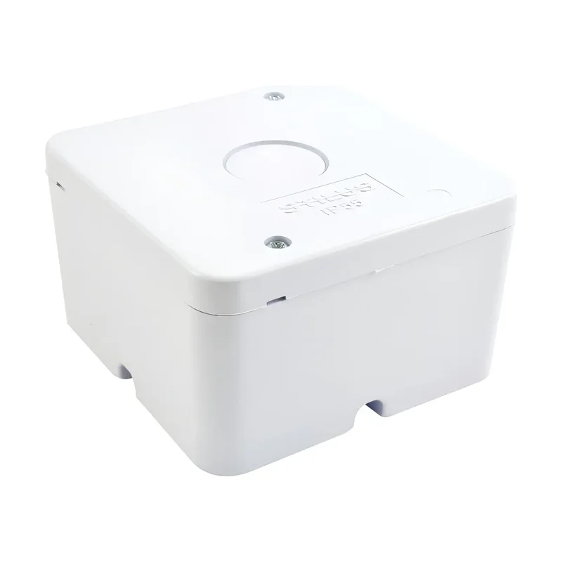 2575 Caixa Organizadora para Cftv 10x10 Branca PP - Stilus UN 1