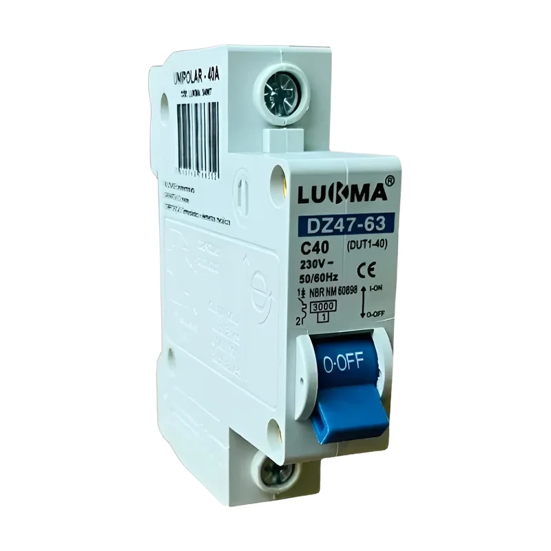 Disjuntor DIN Lukma Unipolar 40A