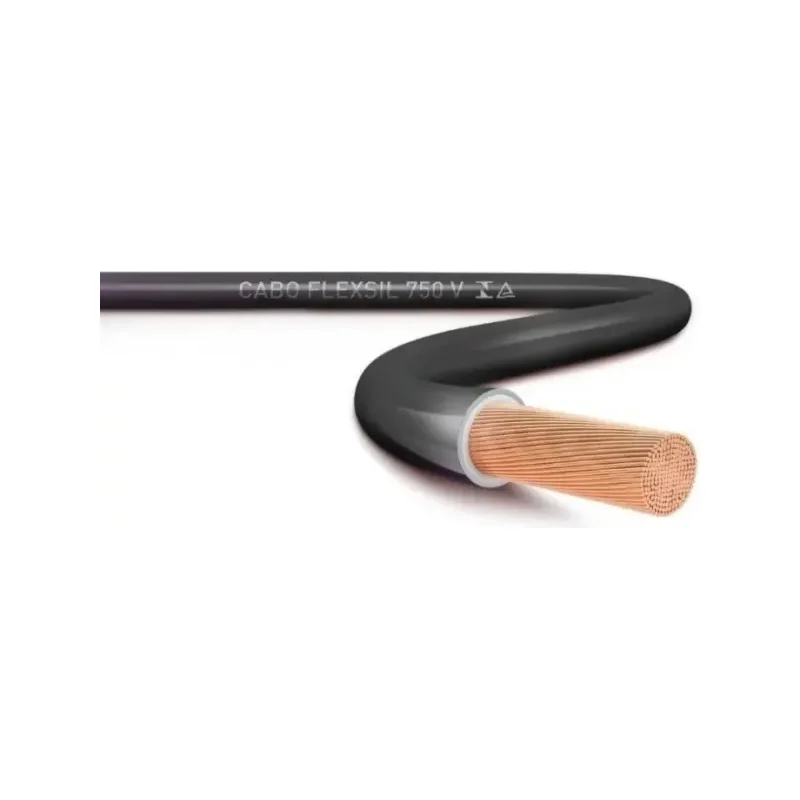 Cabo Flexível Lameflam 1 x 16,00 MM2 Preto