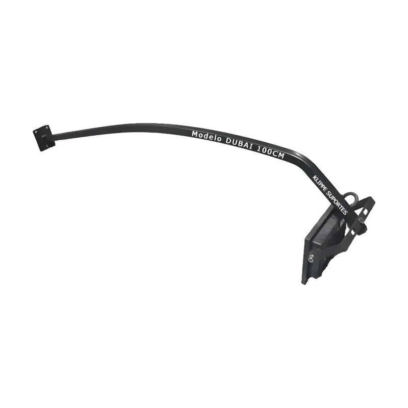 Suporte Braço para Refletor LED Comum Curvado 1,20M