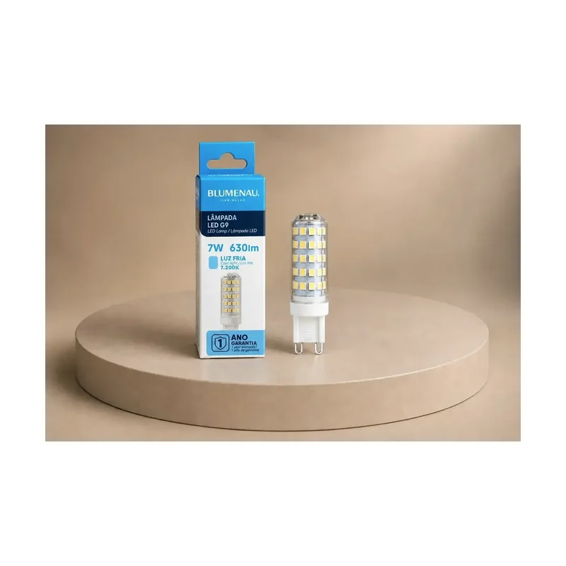 Lâmpada LED G9 7W 127V 7200K Blumenau