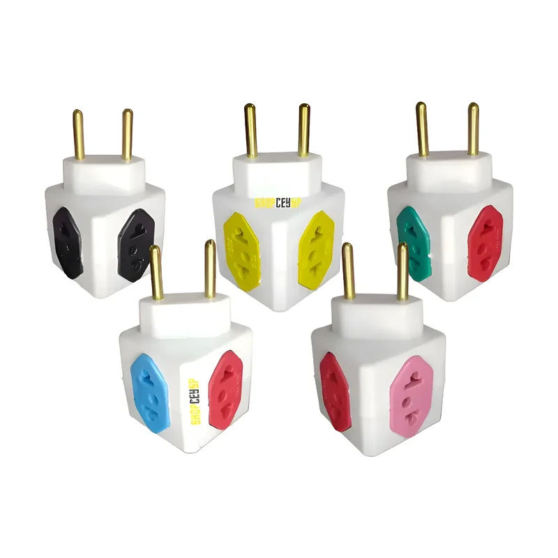 Adaptador Tomada Cubo 10/20A 250V