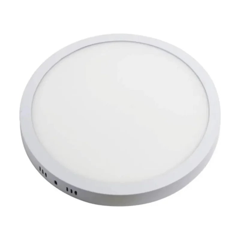 Painel LED 18W LUX Redondo Sobrepor Branco 6500K-7897079081305