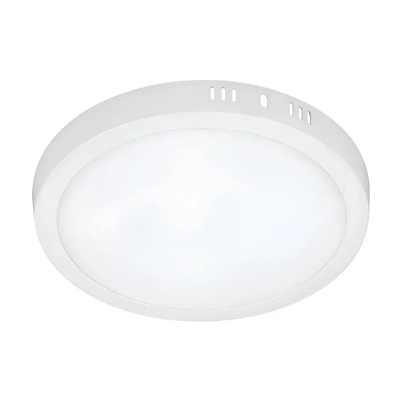 Plafon Sobrepor Redondo Branco 12W 6500K Lumanti