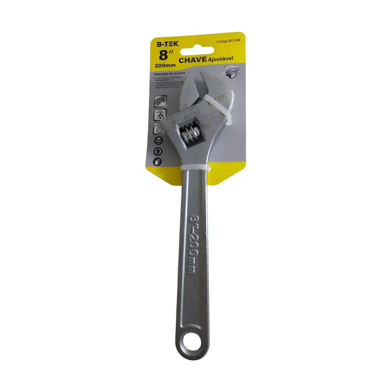 Chave Inglesa AJUSTAVEL:8" BM-359