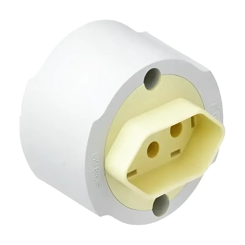 Tomada Sistema x FIX Sobrepor Bipolar 2P+T 20A Ilumi