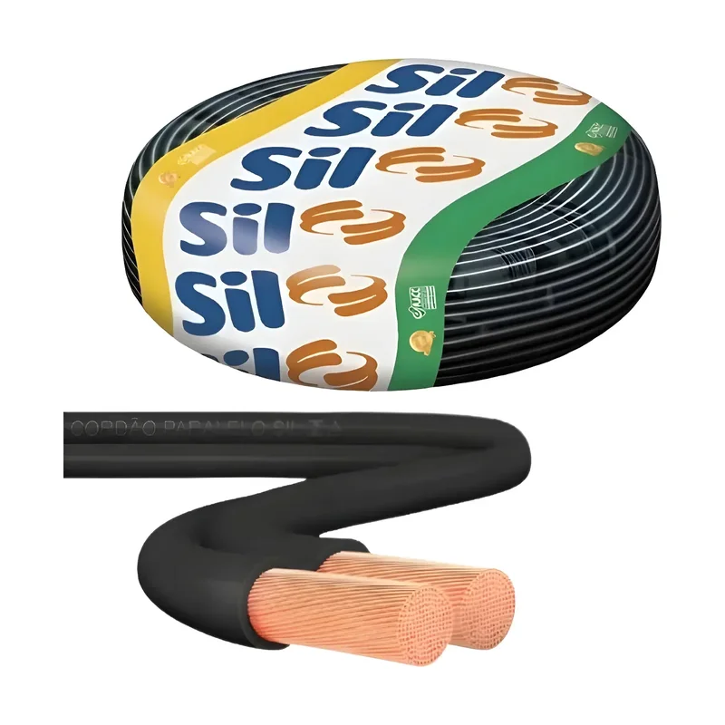 Cordão Paralelo 2 x 1.0 PTO SIL