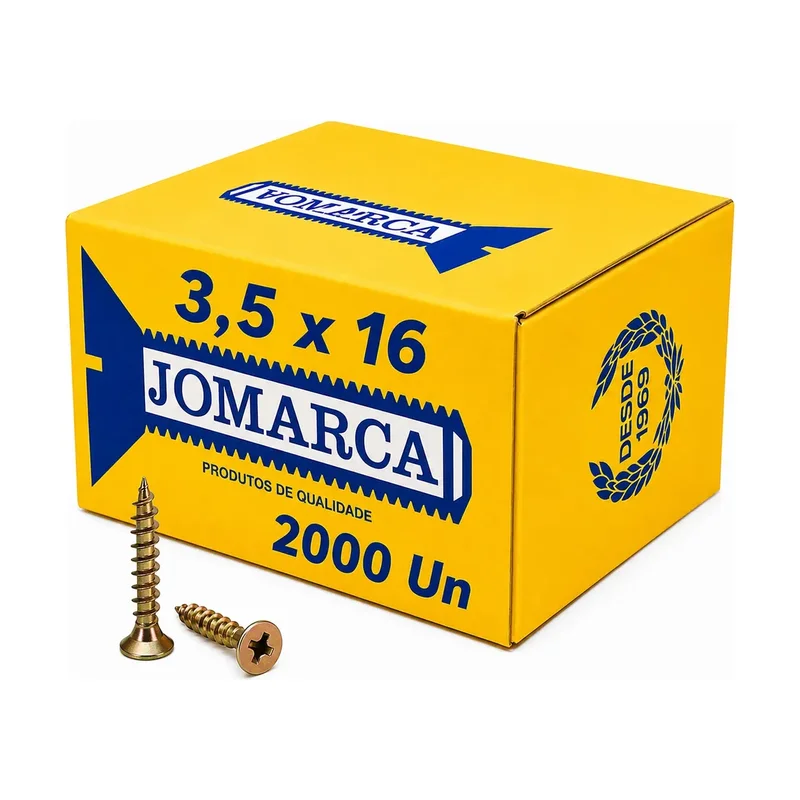 Parafuso para Madeira Philips 3,5 x 16
