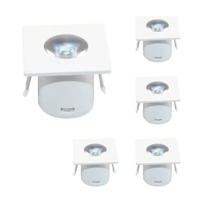 Mini Spot Embutir Quadr LED 1W 6500K Kian