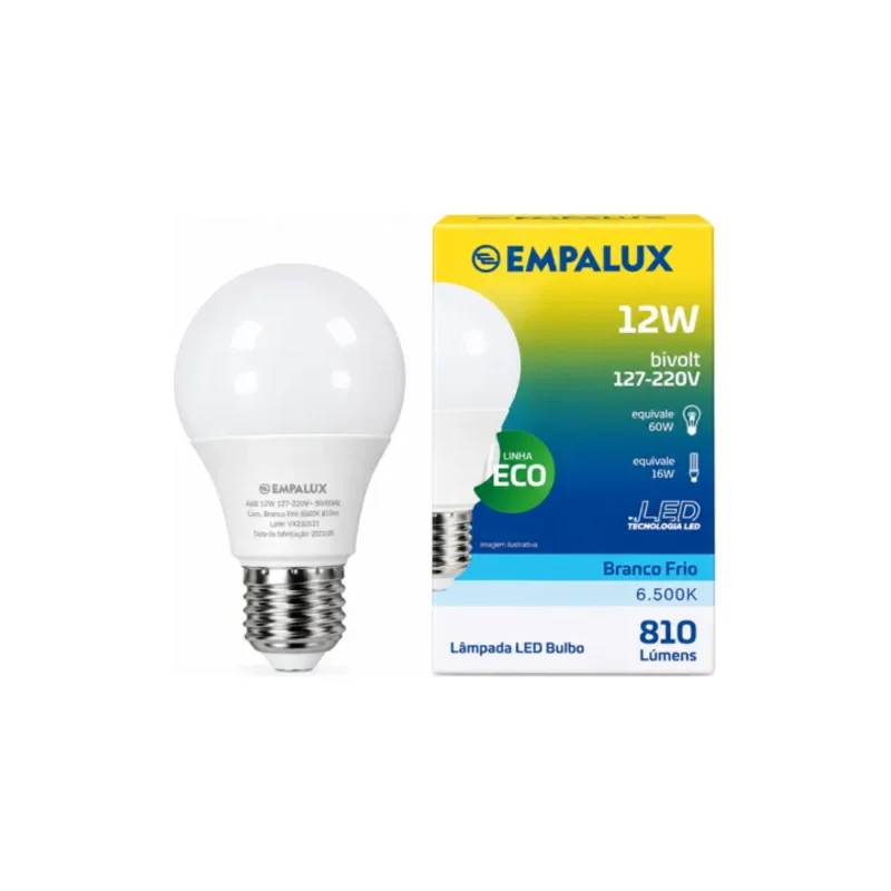 Lâmpada LED 12W 6500K Empalux