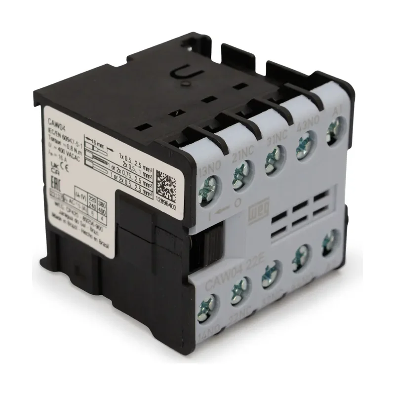 Mini Contator Auxiliar 2NA+2NF 24VCA CAW04-22-00V05