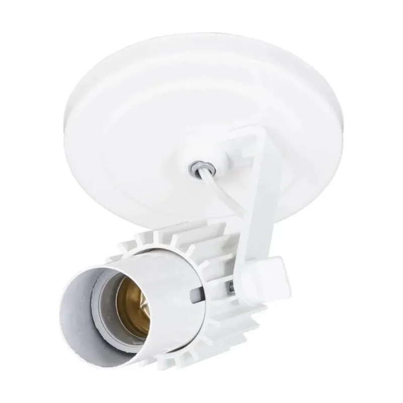 Spot Comum 1 Lâmpadas Branco Aletado OPL