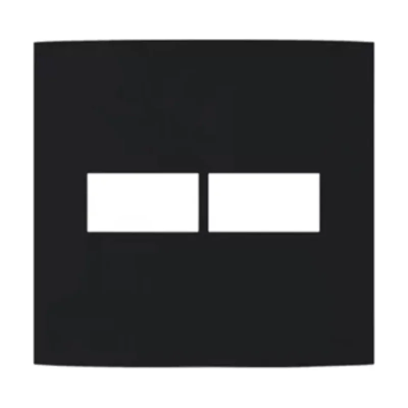 Placa 4x4 Ebony 2T Horizontais 14453 Margirius