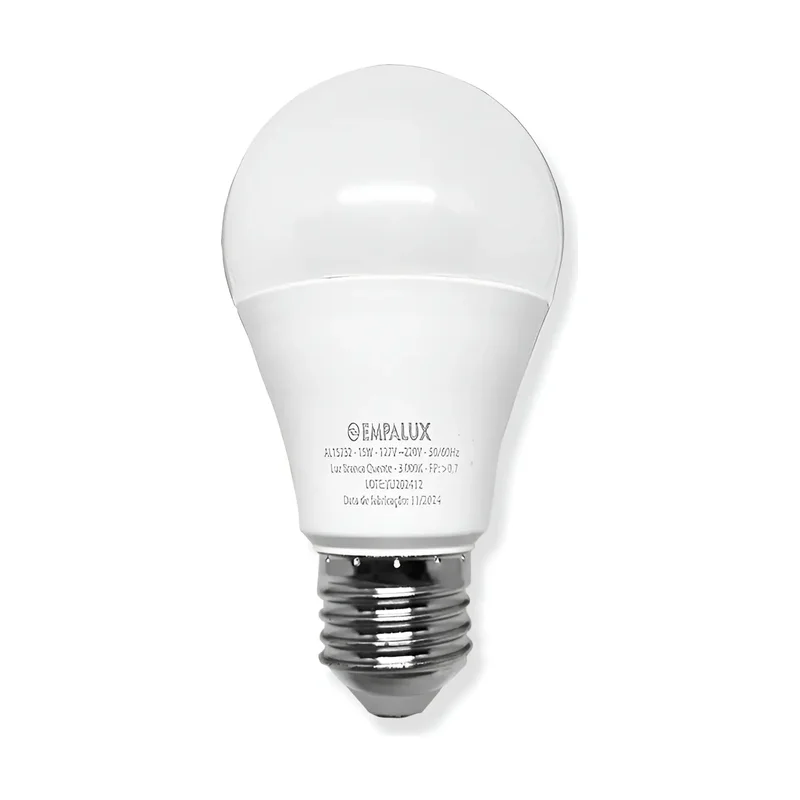 Lâmpada LED 15W 3000K Empalux