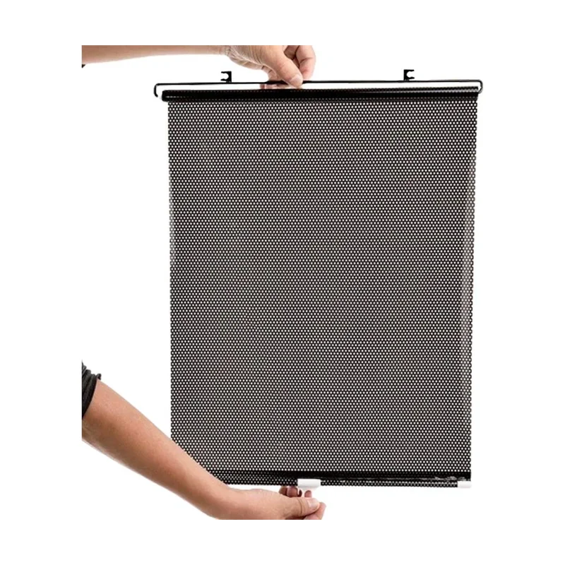 Cortina Automática Retratil Isolamento Térmico Preto 50x125 - 7898629856534